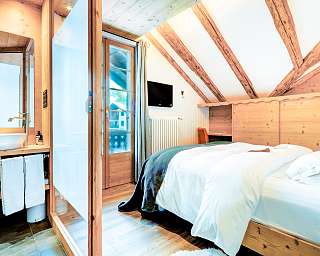 Chambre double roof