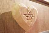 Deco Coeur bois